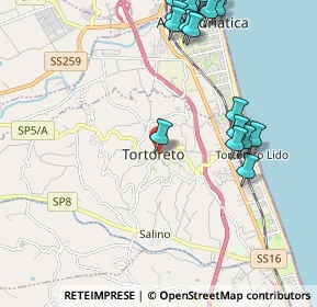 Mappa Via Terranova, 64018 Tortoreto TE, Italia (2.76947)