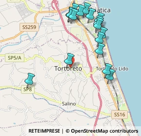 Mappa Via Terranova, 64018 Tortoreto TE, Italia (2.36176)