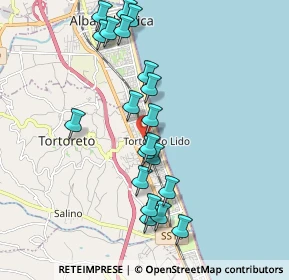 Mappa Via Alessandro Manzoni, 64018 Tortoreto TE, Italia (1.987)