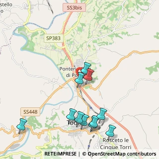Mappa Zona Industriale Località Bodoglie, 06059 Todi PG, Italia (2.41545)