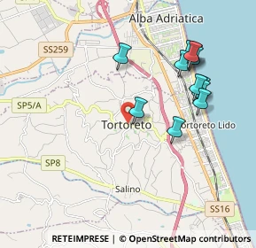 Mappa Piazza Libertà, 64018 Tortoreto TE, Italia (2.0525)