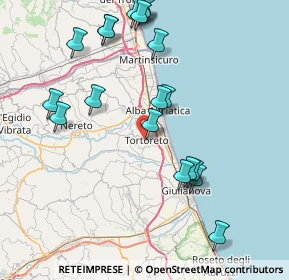 Mappa Via Nicola de Fabritiis, 64018 Tortoreto TE, Italia (9.2615)