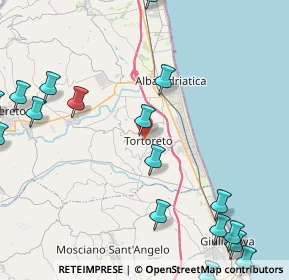 Mappa Via Nicola de Fabritiis, 64018 Tortoreto TE, Italia (6.6125)