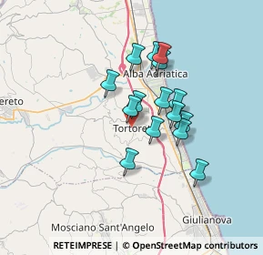 Mappa Via Nicola de Fabritiis, 64018 Tortoreto TE, Italia (2.69533)