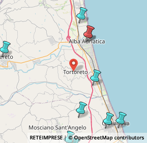 Mappa Via Nicola de Fabritiis, 64018 Tortoreto TE, Italia (6.35)