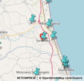 Mappa Via Nicola de Fabritiis, 64018 Tortoreto TE, Italia (5.55727)