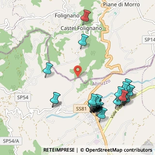 Mappa Unnamed Road, 64010 Civitella del Tronto TE, Italia (1.24069)