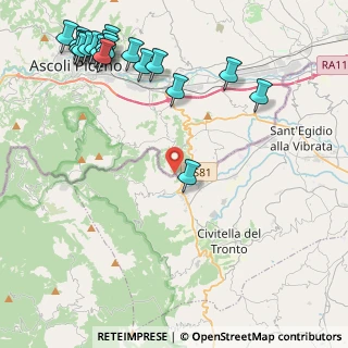 Mappa Unnamed Road, 64010 Civitella del Tronto TE, Italia (6.15368)