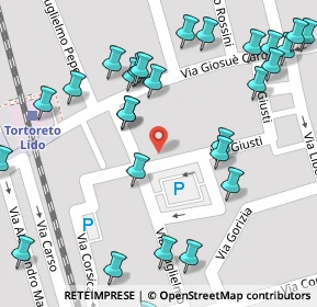 Mappa Via Giosuè Carducci, 64018 Tortoreto TE, Italia (0.07857)