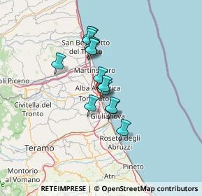 Mappa Via Giosuè Carducci, 64018 Tortoreto TE, Italia (10.42571)