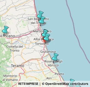 Mappa Via Giosuè Carducci, 64018 Tortoreto TE, Italia (22.61273)