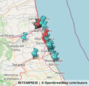 Mappa A14 KM 323, 64018 Tortoreto TE, Italia (10.643)