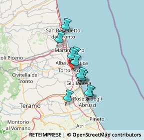 Mappa A14 KM 323, 64018 Tortoreto TE, Italia (9.54727)
