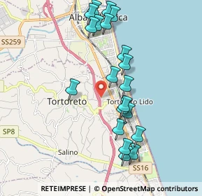 Mappa A14 KM 323, 64018 Tortoreto TE, Italia (2.044)