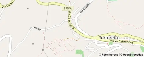 Mappa Tortoreto