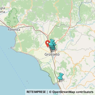 Mappa Località Rugginosina, 58100 Grosseto GR, Italia (58.7675)