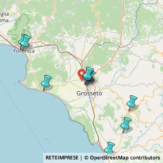 Mappa Località Rugginosina, 58100 Grosseto GR, Italia (19.44182)