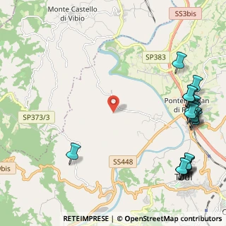 Mappa Frazione Cecanibbi, 06059 Todi PG, Italia (3.267)