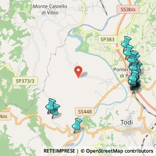 Mappa Frazione Cecanibbi, 06059 Todi PG, Italia (3.06)