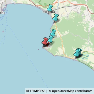 Mappa Via del Minigolf, 58043 Castiglione della Pescaia GR, Italia (6.85235)