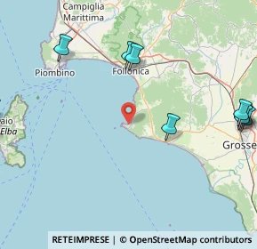 Mappa Via del Minigolf, 58043 Castiglione della Pescaia GR, Italia (29.40308)