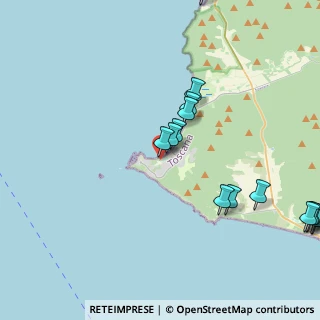 Mappa Via del Minigolf, 58043 Castiglione della Pescaia GR, Italia (5.346)