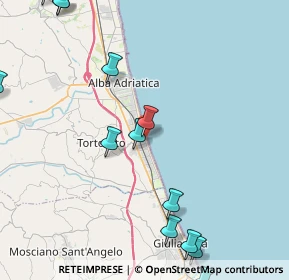 Mappa Via Libertà, 64018 Tortoreto Lido TE, Italia (6.48875)