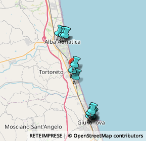 Mappa Via Libertà, 64018 Tortoreto Lido TE, Italia (4.04)