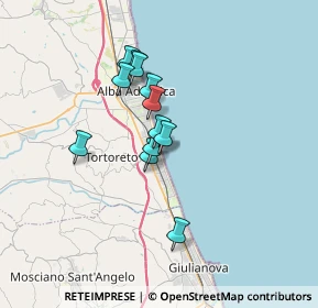 Mappa Via Libertà, 64018 Tortoreto Lido TE, Italia (2.61583)