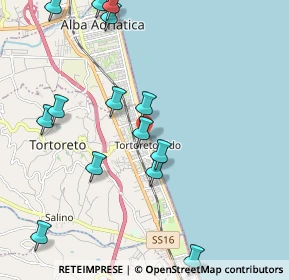 Mappa Via Libertà, 64018 Tortoreto Lido TE, Italia (2.46929)