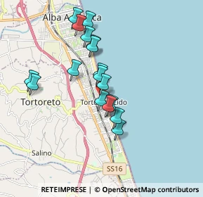 Mappa Via Libertà, 64018 Tortoreto Lido TE, Italia (1.60647)