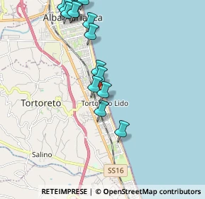 Mappa Via Libertà, 64018 Tortoreto Lido TE, Italia (2.325)