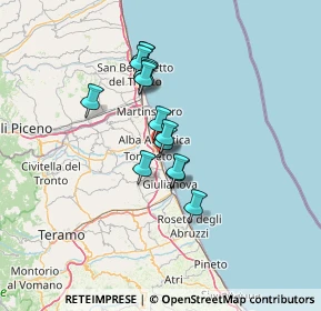 Mappa Via Libertà, 64018 Tortoreto Lido TE, Italia (10.45929)