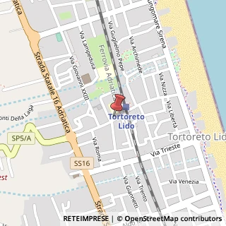 Mappa Via Giosuè Carducci, 64018 Tortoreto TE, Italia, 64018 Tortoreto, Teramo (Abruzzo)