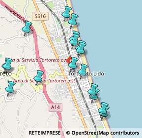 Mappa Via Galileo Galilei, 64018 Tortoreto Lido TE, Italia (1.11529)