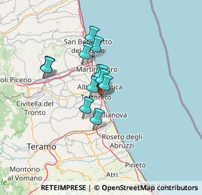 Mappa Via Enzo Ferrari, 64018 Tortoreto Lido TE, Italia (9.47917)