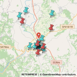 Mappa Loc. Ponterio, 06059 Todi PG, Italia (3.381)