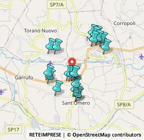 Mappa Via Santa Maria a Vico, 64027 Sant'Omero TE, Italia (1.524)