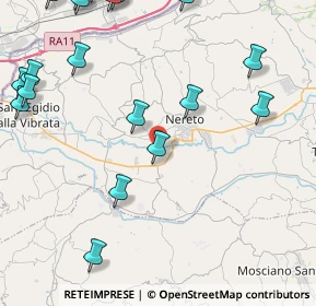 Mappa Via Santa Maria a Vico, 64027 Sant'Omero TE, Italia (6.429)