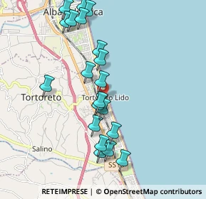 Mappa Via Giovanni Pascoli, 64018 Tortoreto TE, Italia (2.043)