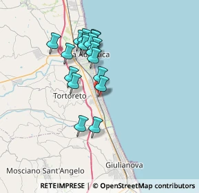 Mappa Via Giovanni Pascoli, 64018 Tortoreto TE, Italia (3.16)