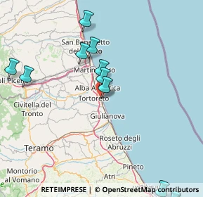 Mappa Via Giovanni Pascoli, 64018 Tortoreto TE, Italia (21.36636)