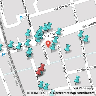 Mappa Via Udine, 64018 Tortoreto TE, Italia (0.06667)