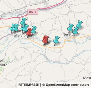 Mappa Via Antonio Gramsci, 64027 Garrufo TE, Italia (3.88846)