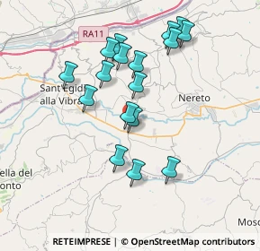 Mappa Via Antonio Gramsci, 64027 Garrufo TE, Italia (3.57059)