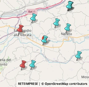 Mappa Via Antonio Gramsci, 64027 Garrufo TE, Italia (5.22727)