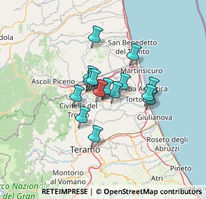 Mappa Via Antonio Gramsci, 64027 Garrufo TE, Italia (8.91688)