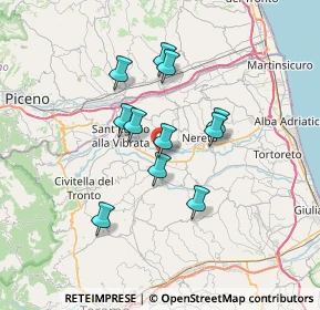 Mappa Via Antonio Gramsci, 64027 Garrufo TE, Italia (5.72)