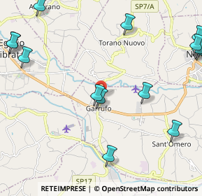 Mappa Via Antonio Gramsci, 64027 Garrufo TE, Italia (3.34)