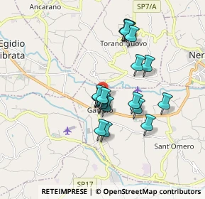 Mappa Via Antonio Gramsci, 64027 Garrufo TE, Italia (1.487)